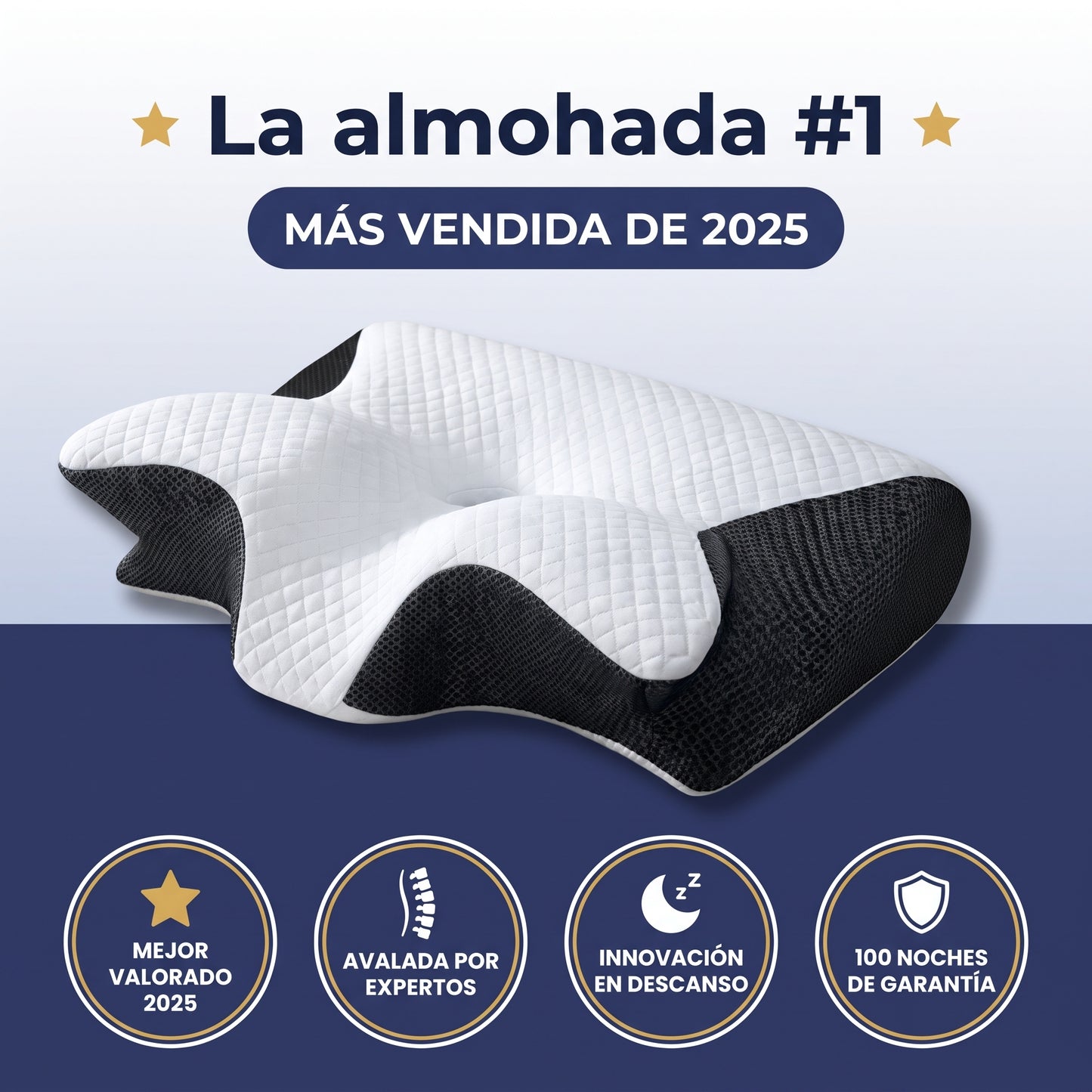 VidaSleep™ – Almohada Cervical