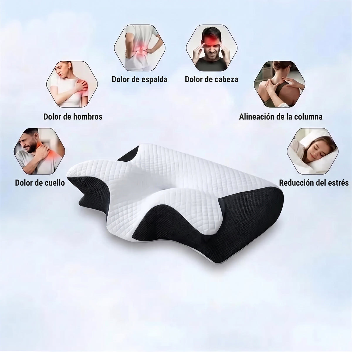 VidaSleep™ – Almohada Cervical