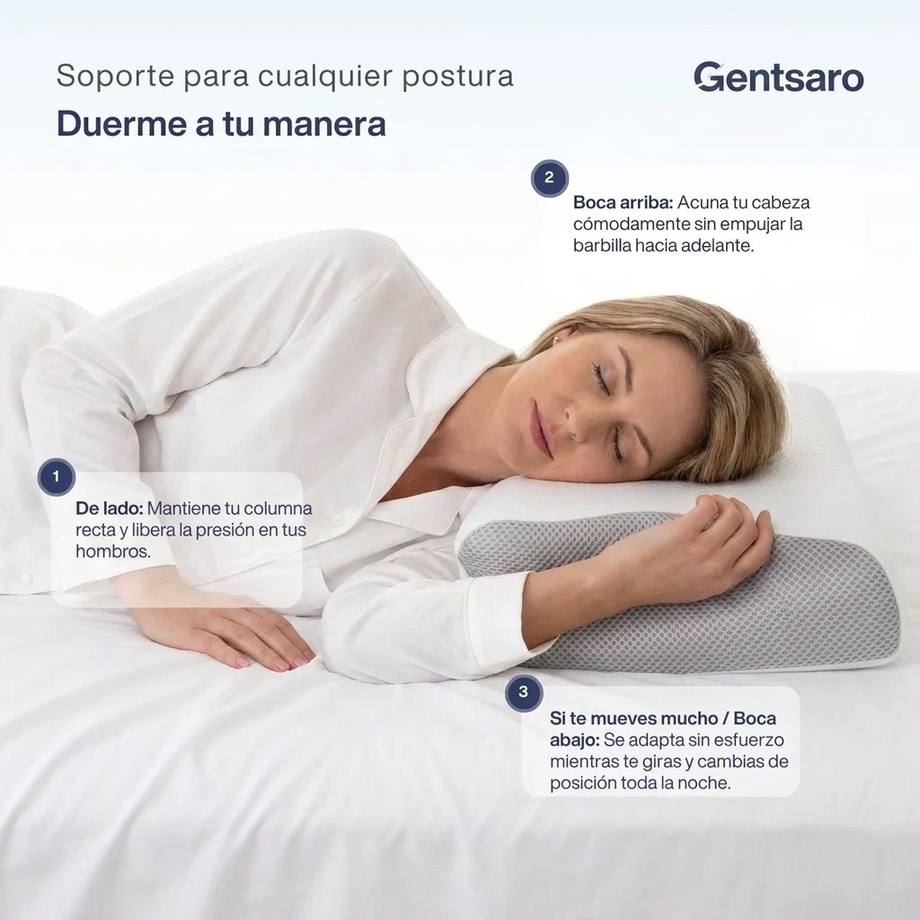 VidaSleep™ – Almohada Cervical
